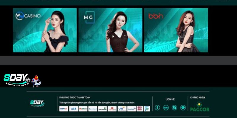 Những ưu điểm nổi bật khi trải nghiệm chơi tại casino 8day