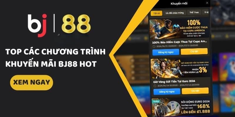 Cập nhật những khuyến mãi BJ88 cực hot nhất